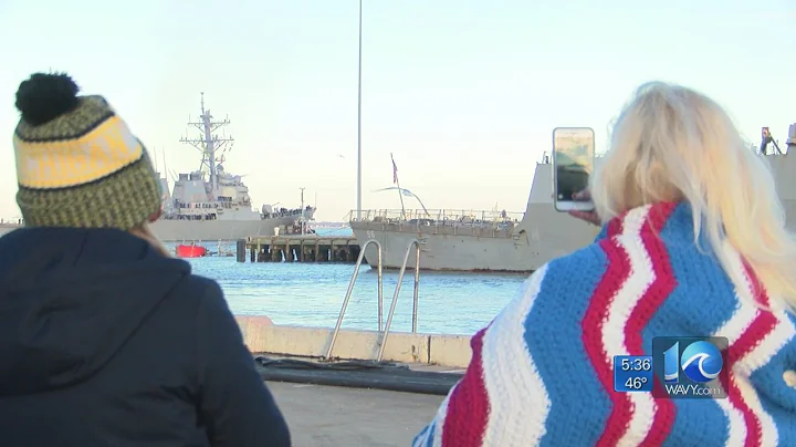 Destroyer USS McFaul deploys from Naval Station No...