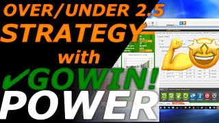 ⚽️👉OVER/UNDER 2.5 Strategy with GOWIN! POWER. Video tutorial. 💪⭐️⭐️⭐️⭐️⭐️ screenshot 2