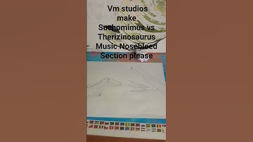 Suchomimus vs Therizinosaurus music Nosebleed Section #pong1977 @VMStudiosOfficial