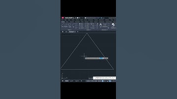 How to Draw Circle Inside a Triangle Using Tan Tan Tan Circle in AutoCAD