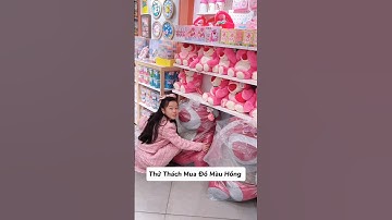 Thử Thách 234 Tệ Chỉ Mua Đồ Màu Hồng #shorts #review