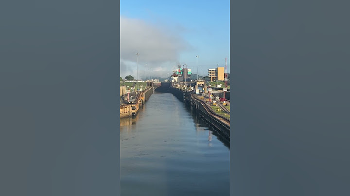 Entering Panama Canal part 2 @ZoranSehovac