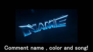 I make FREE intros for everyone! 3D - 2D | No sub limit |