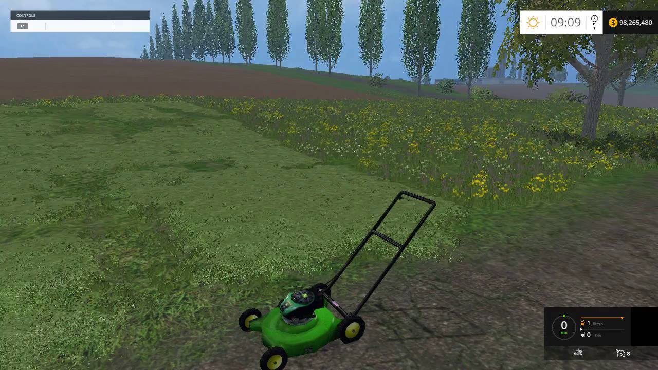 John Deere Push Mower Farming Simulator 15 Youtube