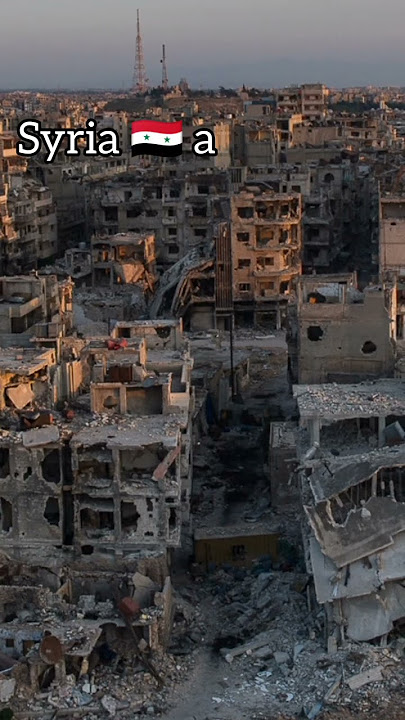 Syria before war and after war. 🇸🇾😞😪