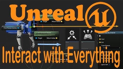 Input Action, Interface and Line Trace in Unreal