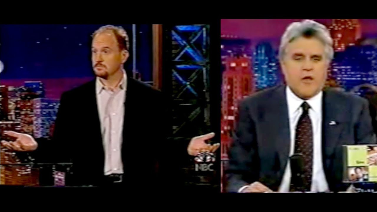 Louis C.K. 11/2002 - First appearance on Tonight Show With Jay Leno! RARE!! - YouTube