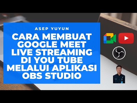 Video Cara Membuat Google Meet Live Streaming di You Tube... - youtube