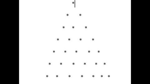 Triangle pattern in java part3