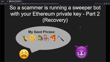 So a Scammer Stole Your Tokens - Part 2 - Rescue Ethereum Funds - The Interceptor by Dark Florist