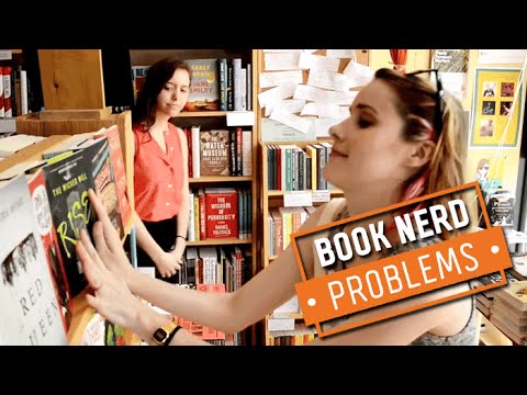 Book Nerd Problems | Rearranging the Bookstore