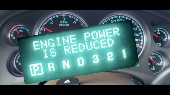 Gm/ Chevy Cadillac Reduced Engine Power..check engine light P2135 Quick Fix