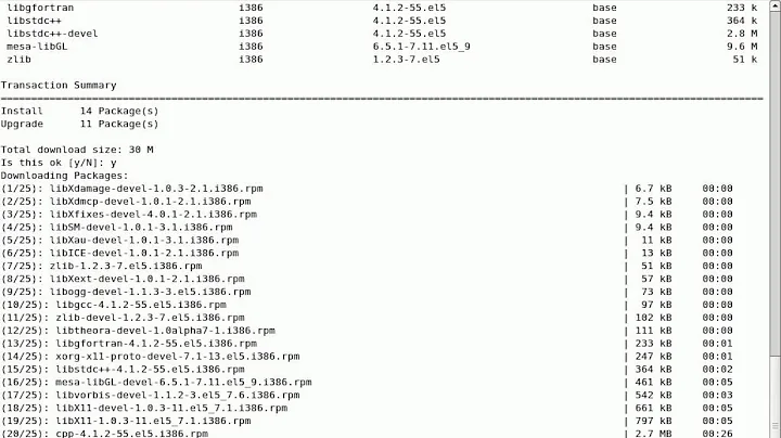 How to install recordmydesktop in centos with source code and dependencies