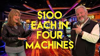 Gambling $100 in 4 Machines - Horseshoe, Tunica, MS