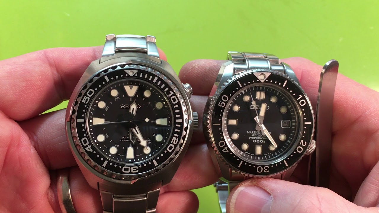 Yesterday's Watch Review, today! Seiko Marinemaster SBDX001 Part 2 - YouTube