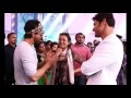 Shah Rukh Khan meets super star mahesh babu meets on the sets of Brahmostavam