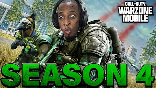 🔴 LIVE -  LATE NIGHT NEW SEASON 4 UPDATE GRIND IN WARZONE MOBILE!