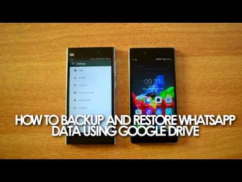 Whatsapp backup google drive openen