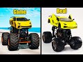 Modification Sport Car and Monster Truck in Game and Reality - Beamng drive. Special video # 2