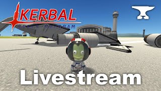 Smith Builds... A New Fighter! - Livestream - Kerbal Space Program & BD Armory