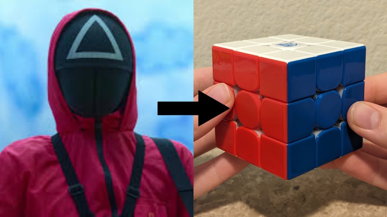 Rubik's Cube Competition But SQUID GAME