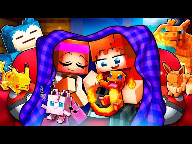 J'ai organisé une SOIRÉE PYJAMA de POKÉMON sur Minecraft !