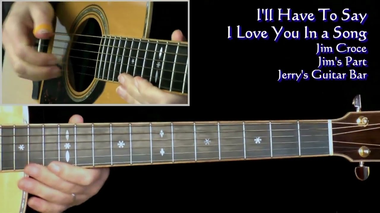 Джим Кроче «Мне придётся сказать, что я люблю тебя» в песне | Проигрывание и предварительный прос...