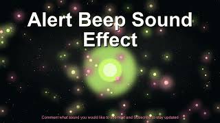 Alert Beep Sound Effect