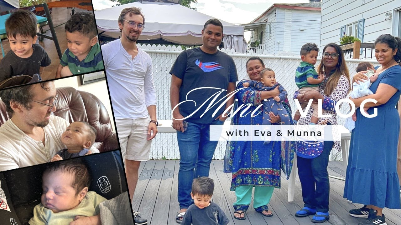 মন্ট্রিয়েলের সুইট কাপল ইভা+মুন্নার বাসায় দাওয়াত এবং হাউজ ট্যুর | House Tour & Get Together