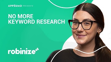 Keyword Research To Produce Content Fast with Robinize