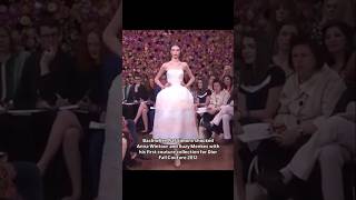 Raf Simons SHOCKS Fashion Icons with STUNNING Dior Couture Debut🥵 #shorts #fashion #dior #couture