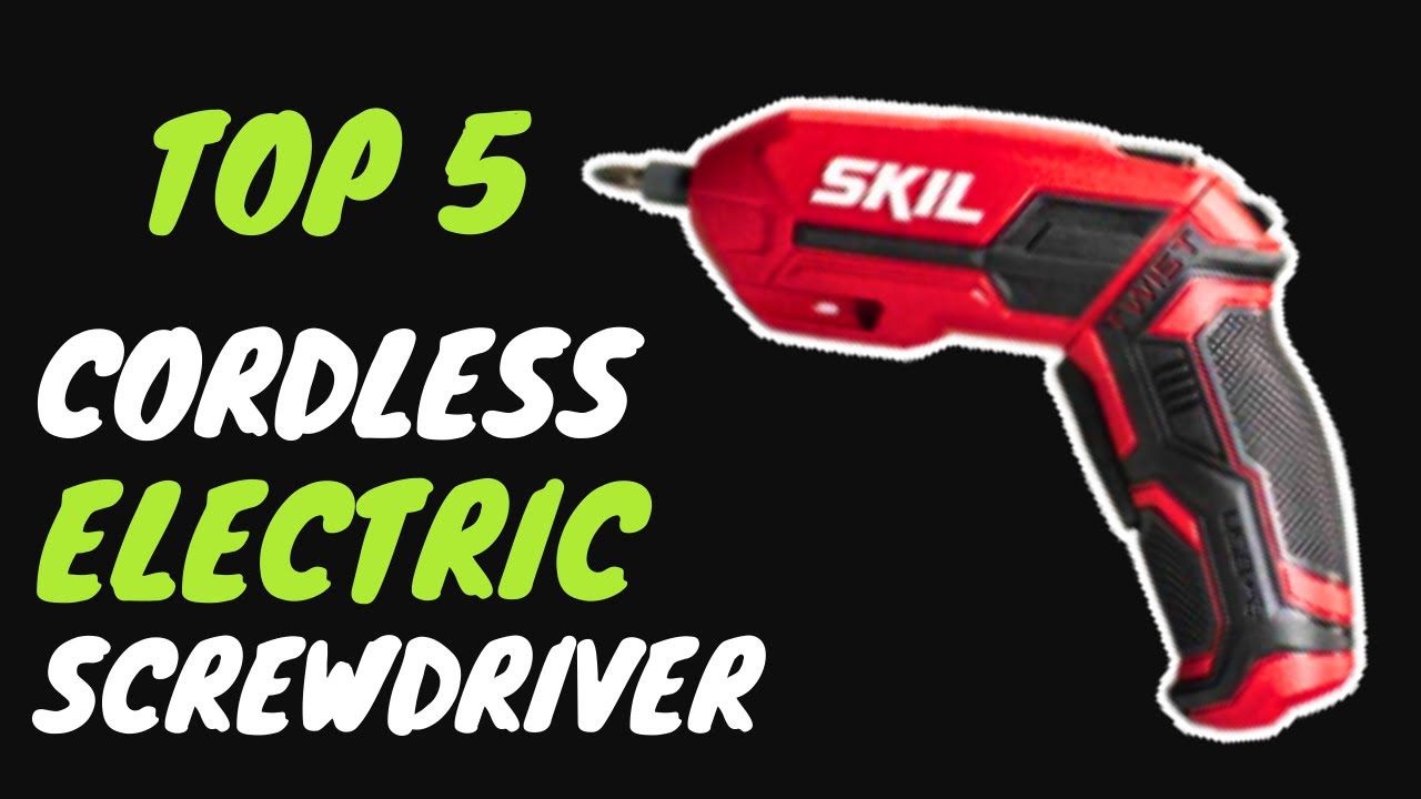 Top 10 Cordless Rechargeable Electric Screwdrivers: Our Best Picks