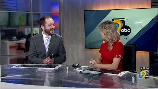 Meteorologist Corey Thompson joins the morning newscast team