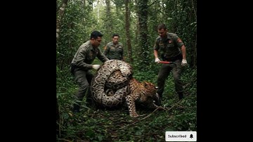 Python vs Leopard Ends in Tragedy – Watch What Happens Next! #shorts