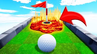 Can You DODGE The Lava?! (Golf It)