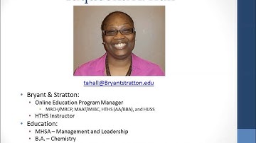 Bryant & Stratton College Online Instructional Team 4-2015