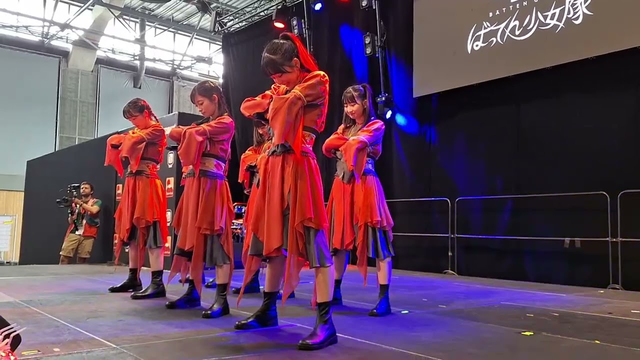 BATTEN GIRLS  BATTEN SHOJO TAI   Extraits des showcases  la Japan Expo 2023   13 au 160723
