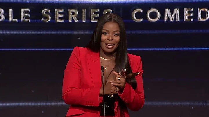 Abbott Elementary: Janelle James Speech  | 2022 HCA TV Awards