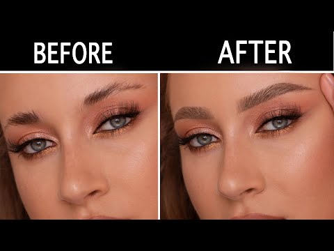 Video: Wird Eyeliner zum Auffüllen der Augenbrauen funktionieren?