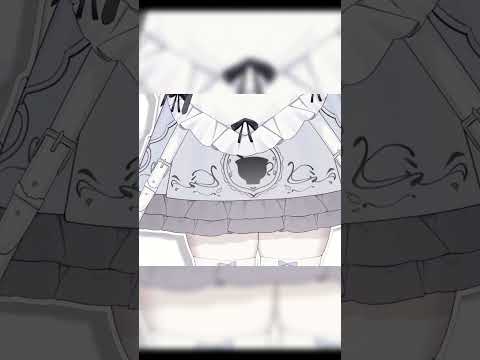 【Live2d Showcase】　みずいろめいど　【nizima販売モデル】