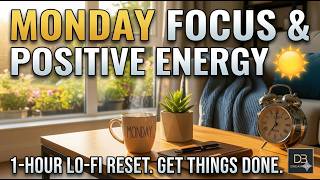 Monday Morning Alarm ⏰ | Productivity Focus Lo-fi & Soft Morning Rain [1 Hour] screenshot 5
