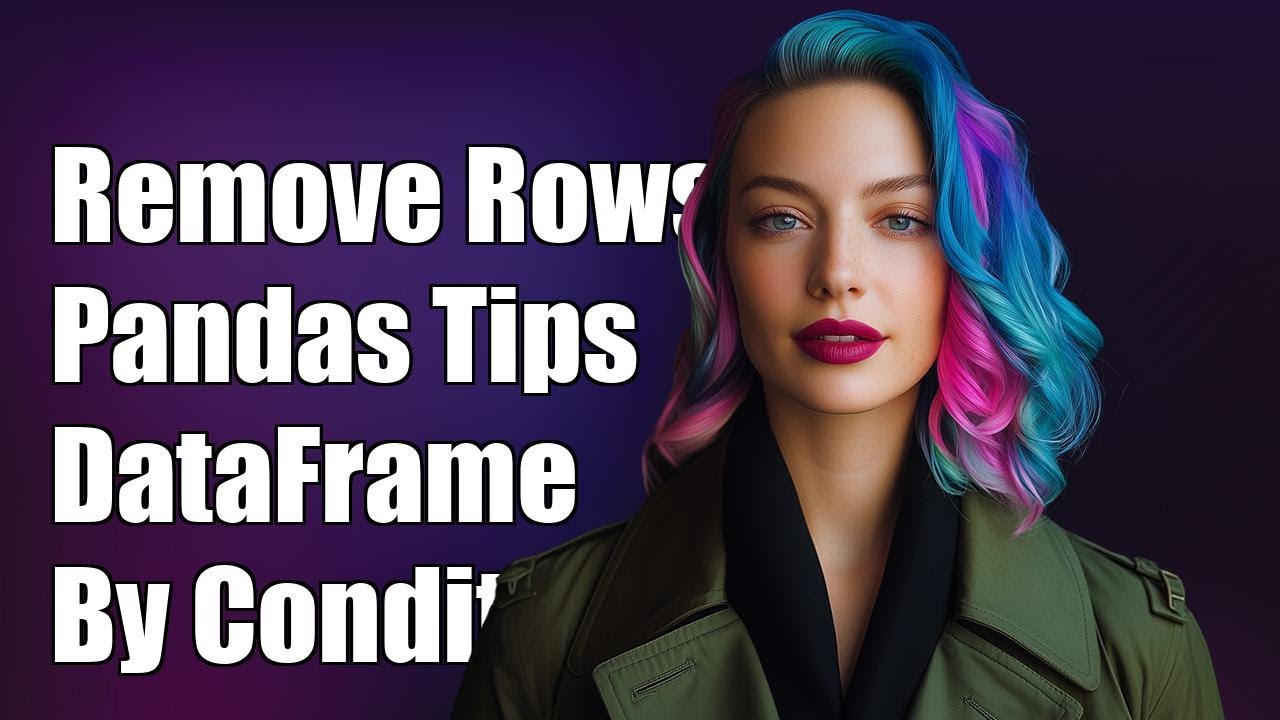 How to Remove Rows from a Pandas DataFrame Based on Conditions - YouTube