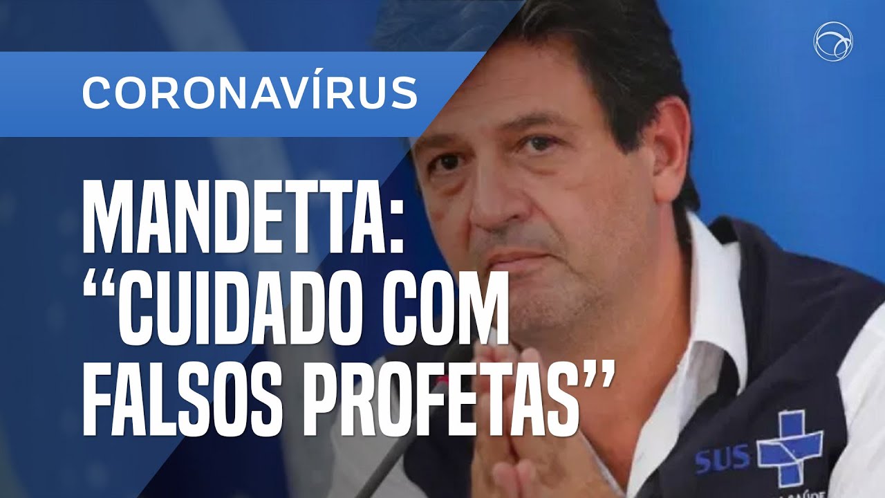 Brasileiro não sabe se escuta o ministro ou o presidente, diz Mandetta à Globo