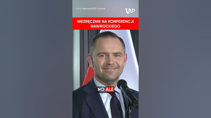 Niezręcznie na konferencji Nawrockiego. Pytanie po angielsku