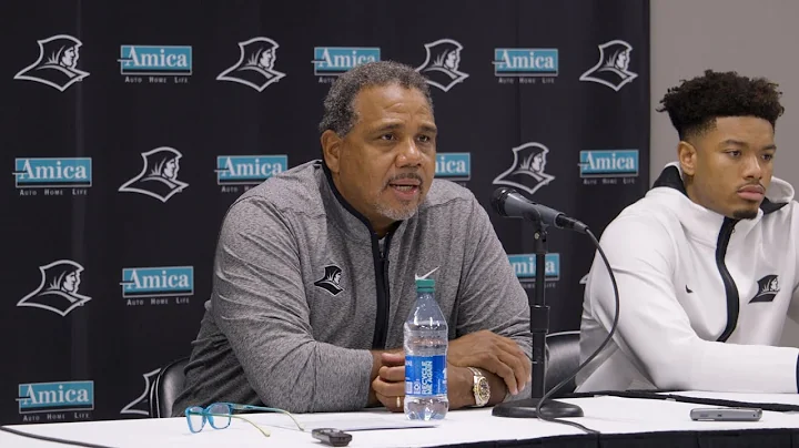 11.8.22 Rider at Providence MBB Postgame Press Con...