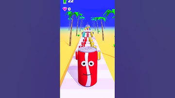 Juice Run 3d Level-496 Mobile Gameplay 🤣 #shorts #gaming