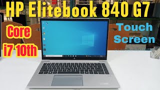 HP Elitebook 840 G7 Core i7 10th Genration Laptop Review #hp840g7