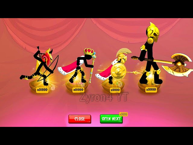 UNLOCK PREMIUM CHEST, GIANT GOLDEN, KING SPEARTON, GOLDEN ARCHERS - STICK WAR LEGACY | Zyron4YT class=