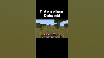 Minecraft Pov: That one Pillager During Raid 👀 #minecraft #gaming @tanus_craft