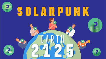 Earth 2125: A Solarpunk Future of Green Cities & Hope. #SustainableLiving #youtubevideo